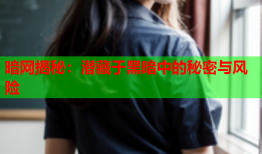 暗网揭秘：潜藏于黑暗中的秘密与风险