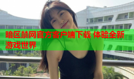 暗区禁网官方客户端下载 体验全新游戏世界