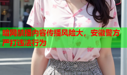 暗网禁播内容传播风险大，安徽警方严打违法行为