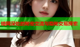 暗网深处的秘密交流与隐秘交易探索