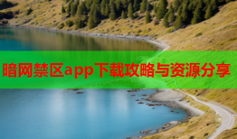 暗网禁区app下载攻略与资源分享