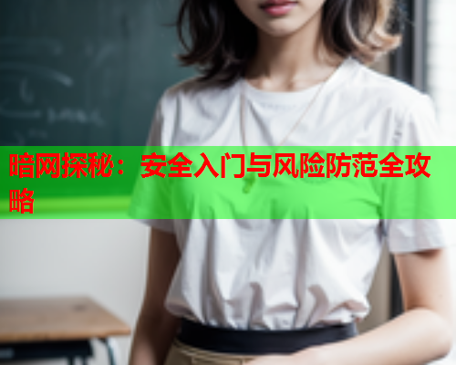 暗网探秘：安全入门与风险防范全攻略