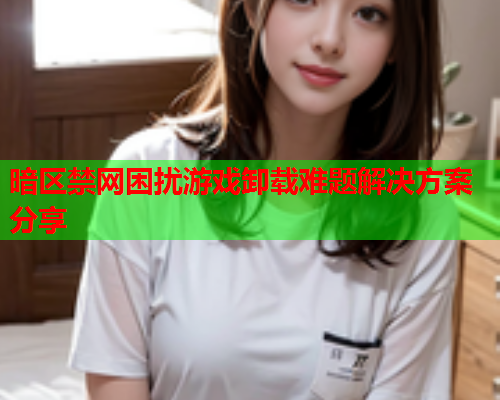 暗区禁网困扰游戏卸载难题解决方案分享