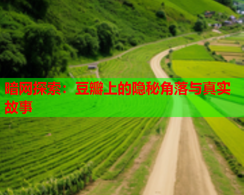 暗网探索：豆瓣上的隐秘角落与真实故事