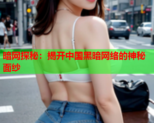 暗网探秘：揭开中国黑暗网络的神秘面纱