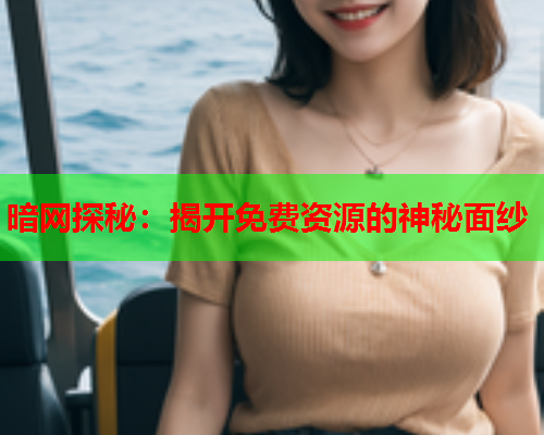 暗网探秘：揭开免费资源的神秘面纱