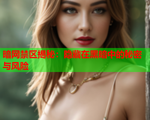 暗网禁区揭秘：隐藏在黑暗中的秘密与风险