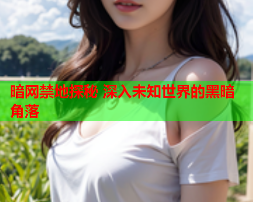 暗网禁地探秘 深入未知世界的黑暗角落