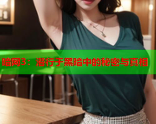 暗网3：潜行于黑暗中的秘密与真相