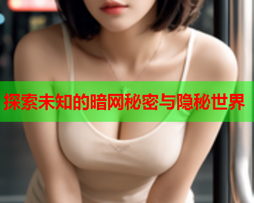 探索未知的暗网秘密与隐秘世界