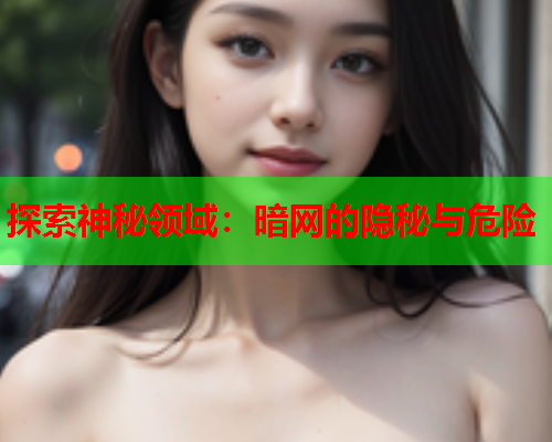 探索神秘领域：暗网的隐秘与危险
