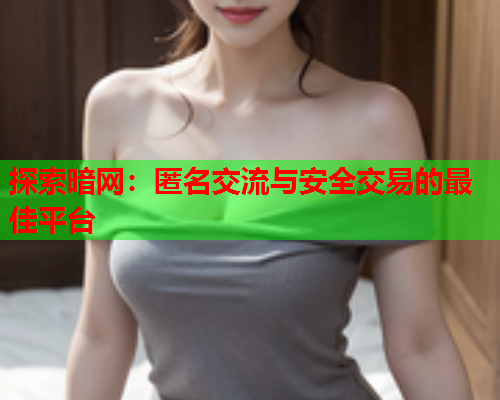 探索暗网：匿名交流与安全交易的最佳平台